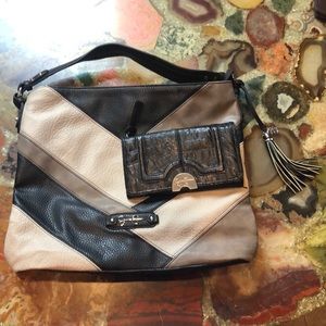 Jessica Simpson Bag Black Grey